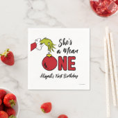 彼女は意地悪だ |グラインチ誕生日 スタンダードカクテルナプキン (インサイチュ)