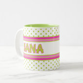 彼女は愛する！ナナへのギフトマグ ツートーンマグカップ (正面左)