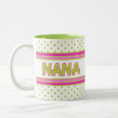 彼女は愛する！ナナへのギフトマグ ツートーンマグカップ (左)