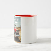 彼女は戻った!!!!! ツートーンマグカップ (中央)