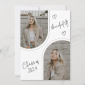 彼女は招待状を卒業した 招待状 (正面)