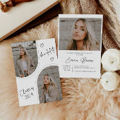 彼女は招待状を卒業した 招待状