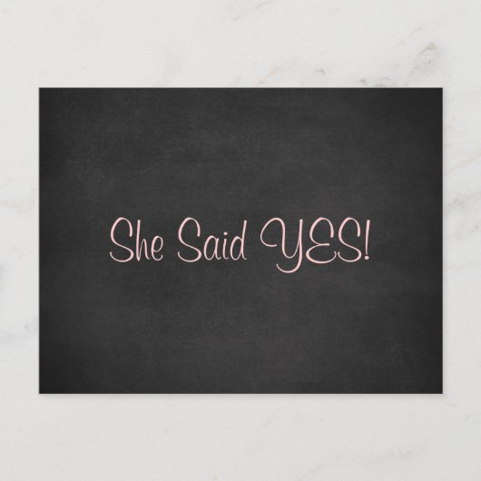 彼女は日付カードを保存するYesと述べた 案内ポストカード (正面)