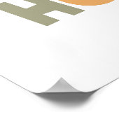 彼女は日光に少しハリケーンが混ざっている ポスター (角)