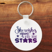 彼女は星々に願い事をする キーホルダー (正面)