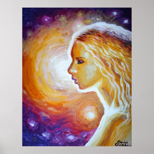 彼女は星を見ている ポスター (正面)