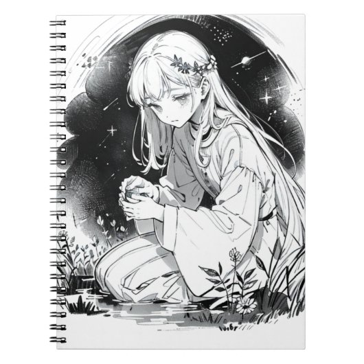 彼女は星を集める ノートブック (正面)