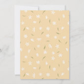 彼女は最初の誕生日サンキューカード 案内状 (裏面)