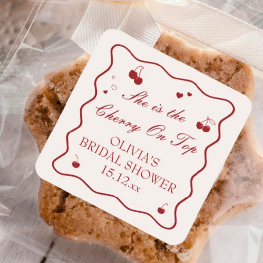 彼女は最高のアクセント スクエアシール