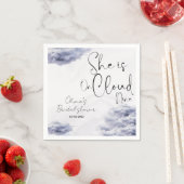 彼女は最高の状態の結婚前のお祝いパーティー スタンダードカクテルナプキン (インサイチュ)