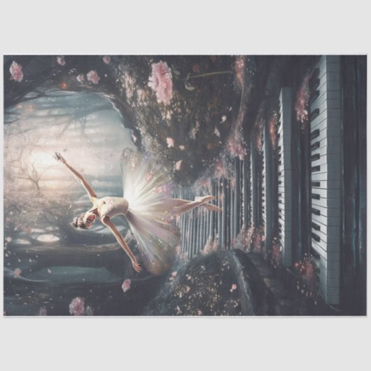 彼女は木のために踊る 薄葉紙 (正面)