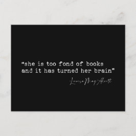 彼女は本が好きすぎるリトル・ウィメンズ・引用文 ポストカード
