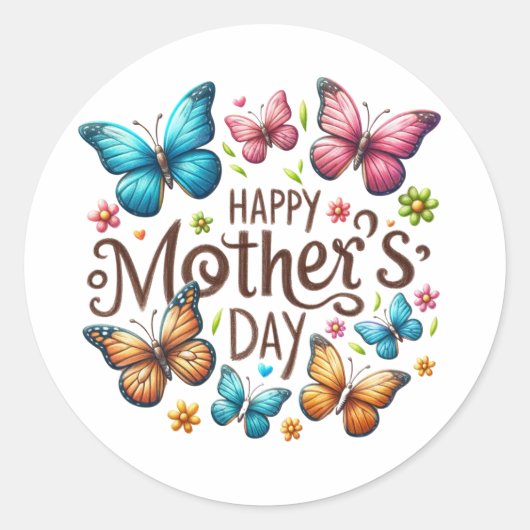 彼女は母だ | ハッピーマザーズデイ ラウンドシール (正面)