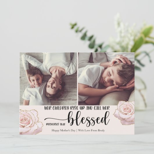 彼女は母賛美の日2の写真と呼ばれる シーズンカード (スタンド正面)