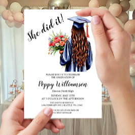 彼女は水彩卒業した 招待状