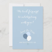 彼女は準備ができていポップ・アートのる!シャワー招待状 招待状 (裏面)