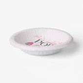 彼女は準備ができていポップ・アートのる！ポプシクル赤ちゃんシャワー ペーパーボウル (傾斜あり)