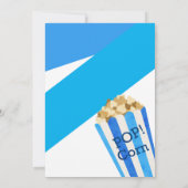 彼女は準備ができていポップ・アートのる 招待状 (裏面)