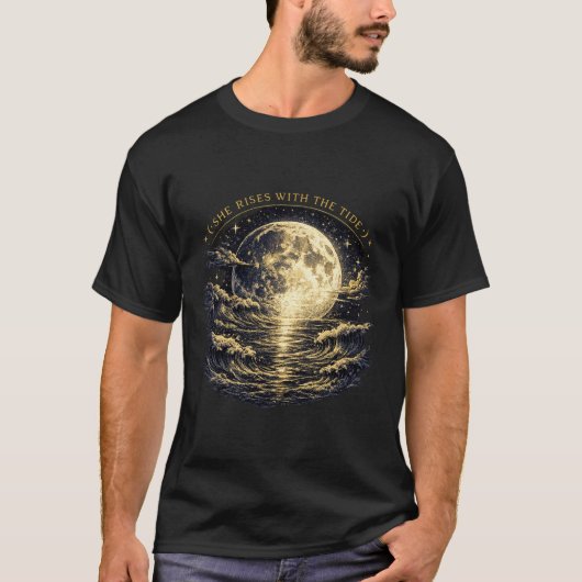 彼女は潮とともに昇る Tシャツ (正面)