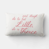 彼女は激しいです ランバークッション (裏面)