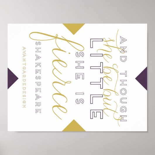 彼女は激しい – ポスター (正面)