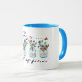 「彼女は火に満ちている」感動的引用文 マグカップ (正面右)