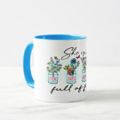 「彼女は火に満ちている」感動的引用文 マグカップ (正面左)