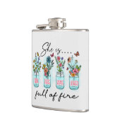 彼女は火に満ちてい鮮やかる – フローラ力 フラスク (左)