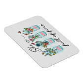 彼女は火に満ちてい鮮やかる – フローラ力 マグネット (右側)