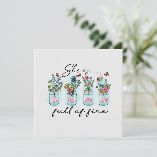 彼女は火気に満ちている (スタンド正面)