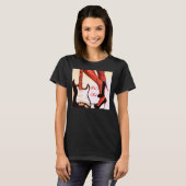 彼女は熱いです Tシャツ (正面フル)