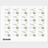 彼女は理想の抹茶を手に入れた ウェディングシャワー スクエアシール (シート)