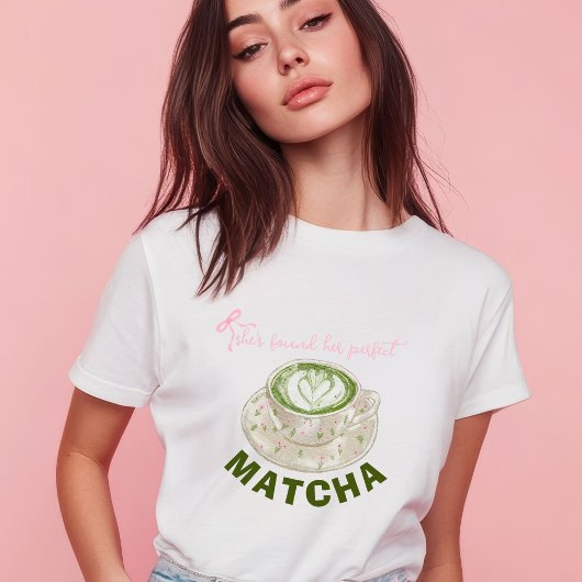 彼女は理想の抹茶を見つけた Tシャツ