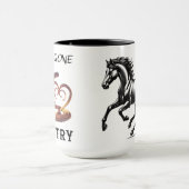 彼女は田舎に行った マグカップ (中央)