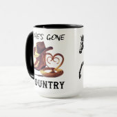 彼女は田舎に行った マグカップ (正面左)