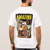 彼女は男性の基本Tシャツにも浮気 Tシャツ (裏面)