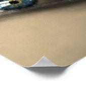 彼女は目のポスターに星を掲げた ポスター (角)