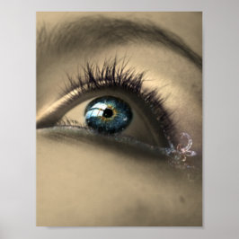彼女は目のポスターに星を掲げた ポスター