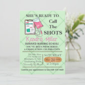 彼女は看護の卒業式と呼ぶ準備ができている 招待状 (スタンド正面)