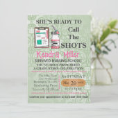 彼女は看護の卒業式と呼ぶ準備ができている 招待状 (スタンド正面)