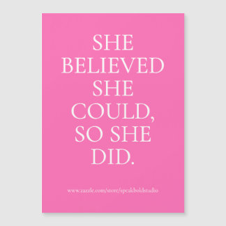 彼女は磁気カーカスタムド、ギフトをやる気を起こさせるした