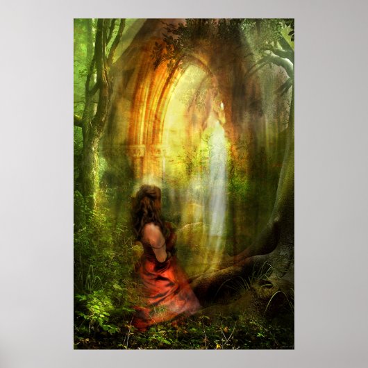 彼女は祈祈りの言葉を持つ ポスター (正面)