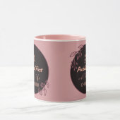 彼女は神を最初にピンク色の内のマグカップに置感動的く マグカップ (中央)