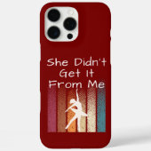 彼女は私からそれを得ていなおもしろいい Case-Mate iPhoneケース (裏面)