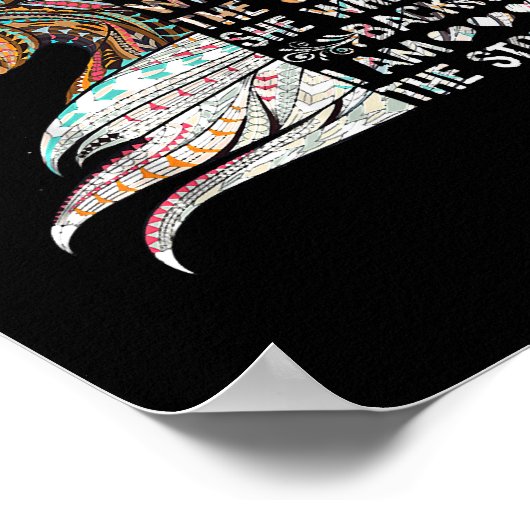 彼女は私が嵐に乗る馬のギルであることを小声で言った ポスター (角)