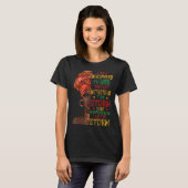 彼女は私が嵐のアフリカ系アメリカ人だと言い返した Tシャツ (正面フル)