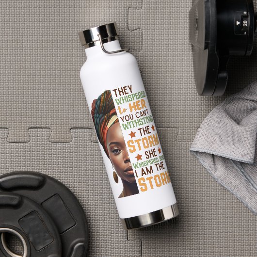 彼女は私が嵐の強い女性であることを小声で言った ウォーターボトル (ジム)