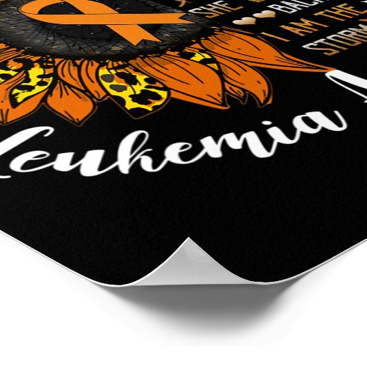 彼女は私が嵐の白血病が待っている時にささやいた ポスター (角)