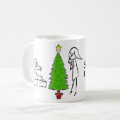 彼女は私が彼女を憎む魔法使いです コーヒーマグカップ (正面左)