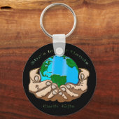 彼女は私たちのハンドコレクションに入っている キーホルダー (正面)